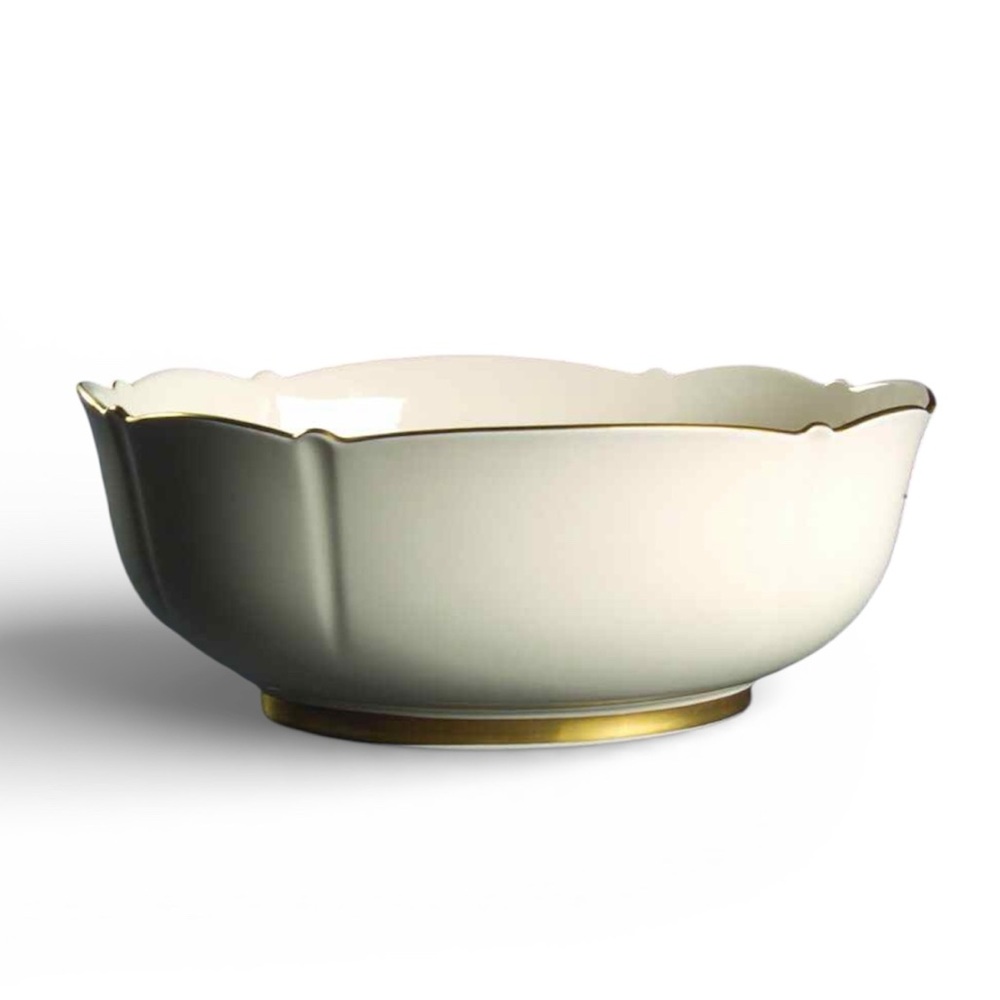 Pickard | 'Richmond' Vintage Large Footed Oval Bowl